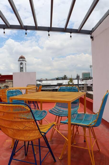 Estudio #5 Casa Fatima, 8 Min Del Centro 1 Persona Guadalajara Luaran gambar